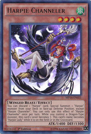 Harpie Channeler [MP14-EN021] Ultra Rare - Josh's Cards