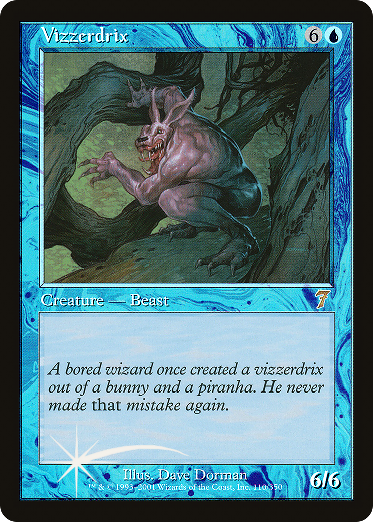 Vizzerdrix [Seventh Edition] Foil