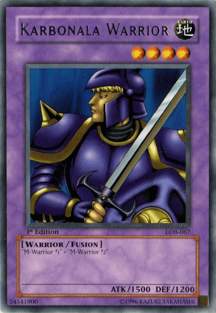 Karbonala Warrior [LOB-067] Rare - Josh's Cards
