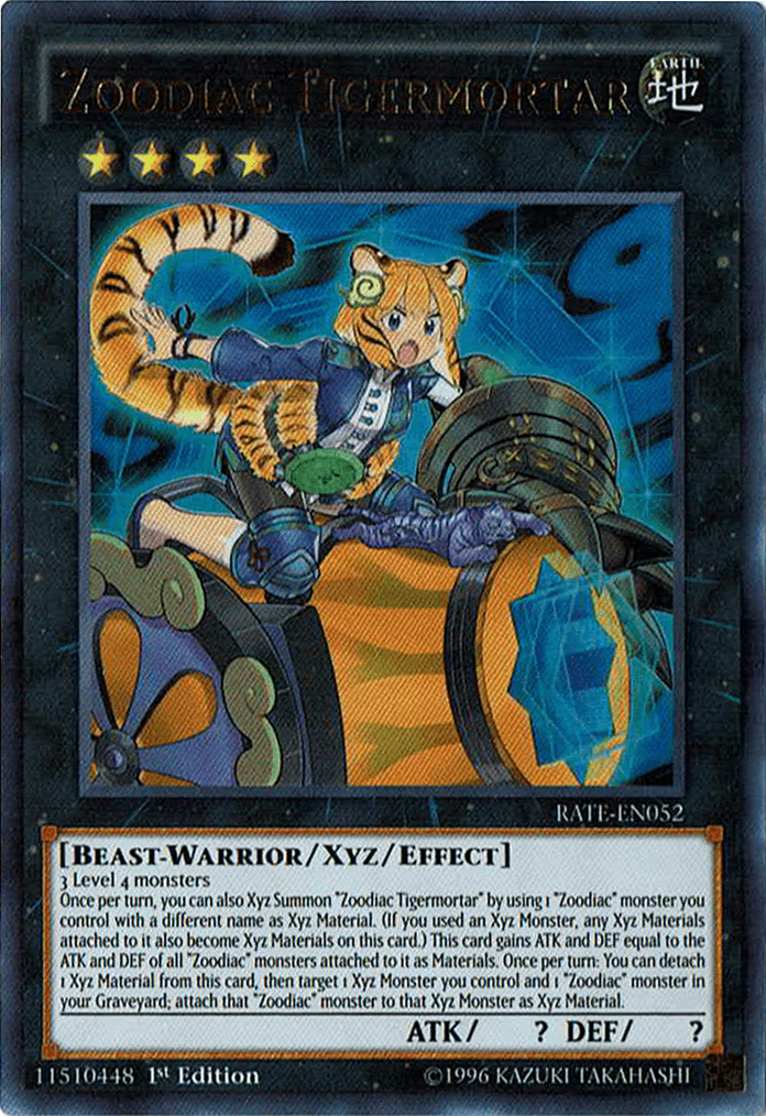 Zoodiac Tigermortar [RATE-EN052] Ultra Rare - Josh's Cards