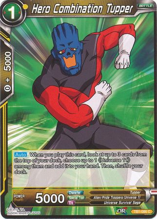 Hero Combination Tupper (TB1-086) [The Tournament of Power] Parallel Foil