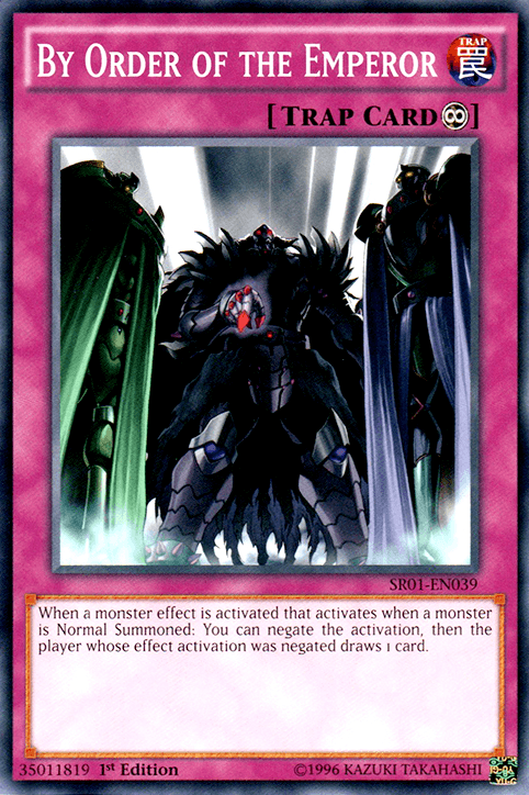 By Order of the Emperor [SR01-EN039] Common - Josh's Cards