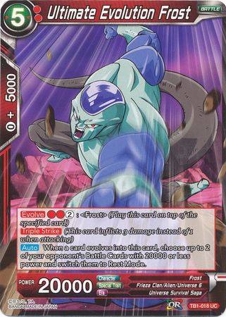 Ultimate Evolution Frost (TB1-018) [The Tournament of Power] Parallel Foil