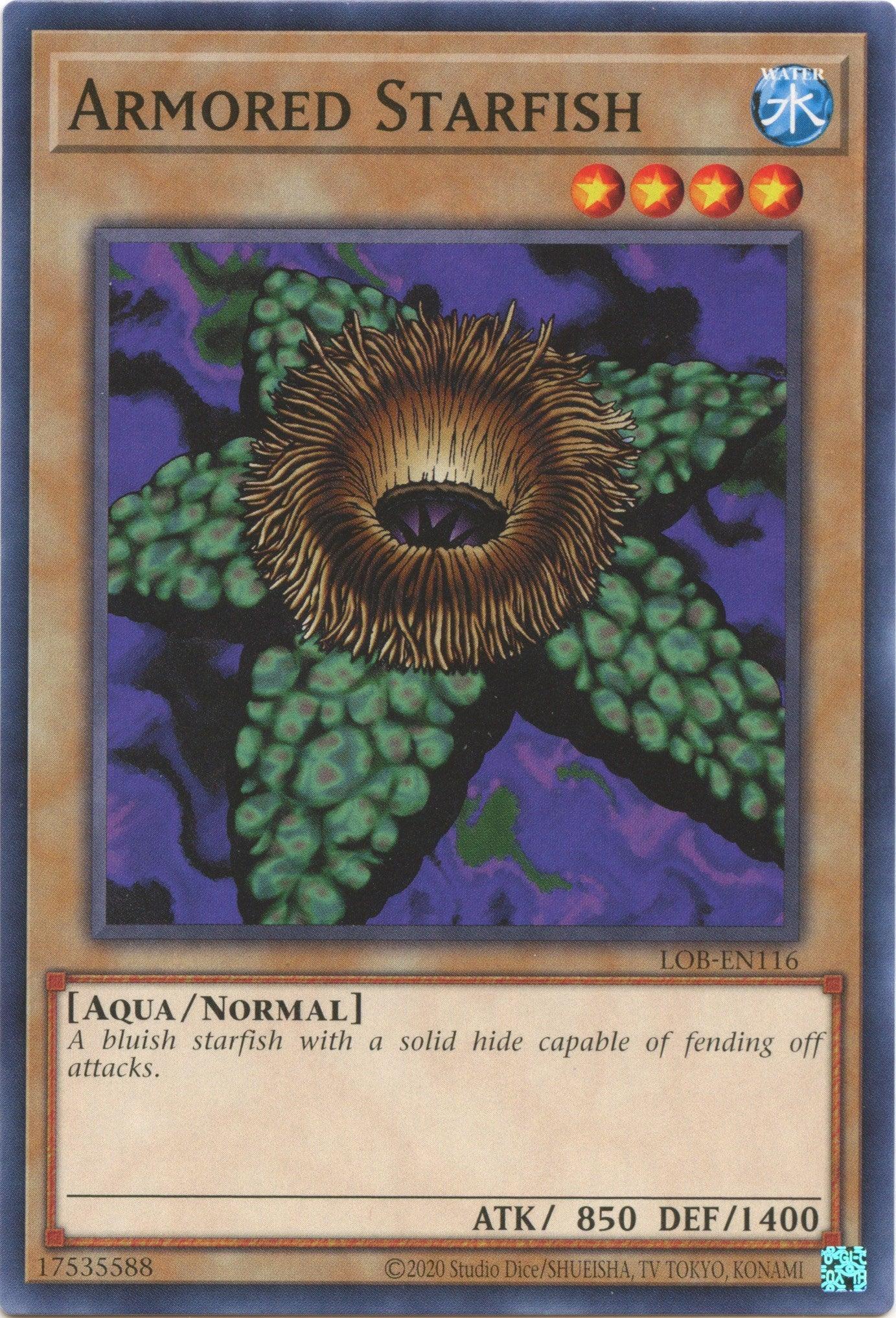 Armored Starfish (25th Anniversary) [LOB-EN116] Common - Josh's Cards