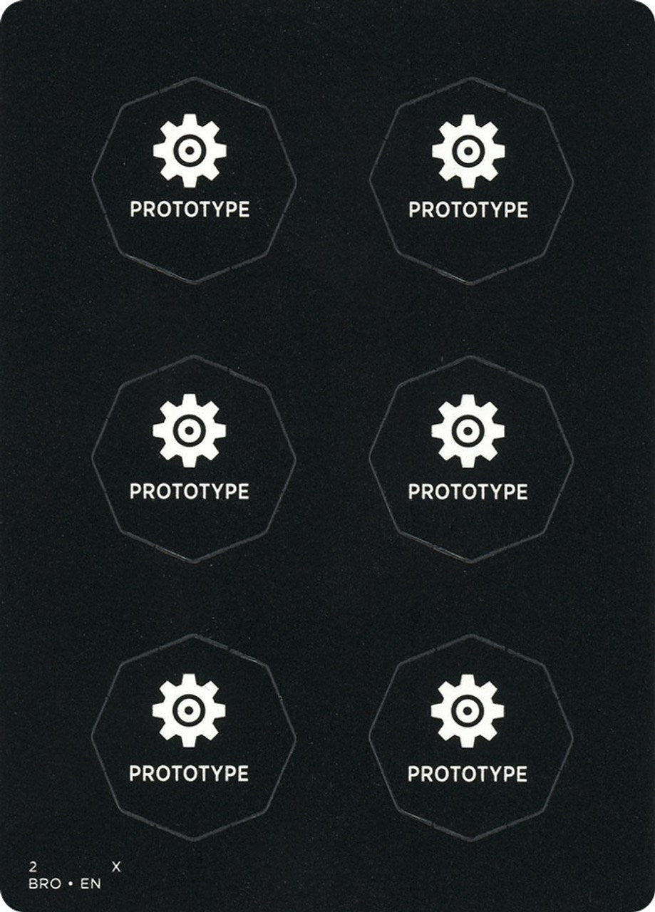 Punch Card Token [The Brothers' War Tokens] Foil