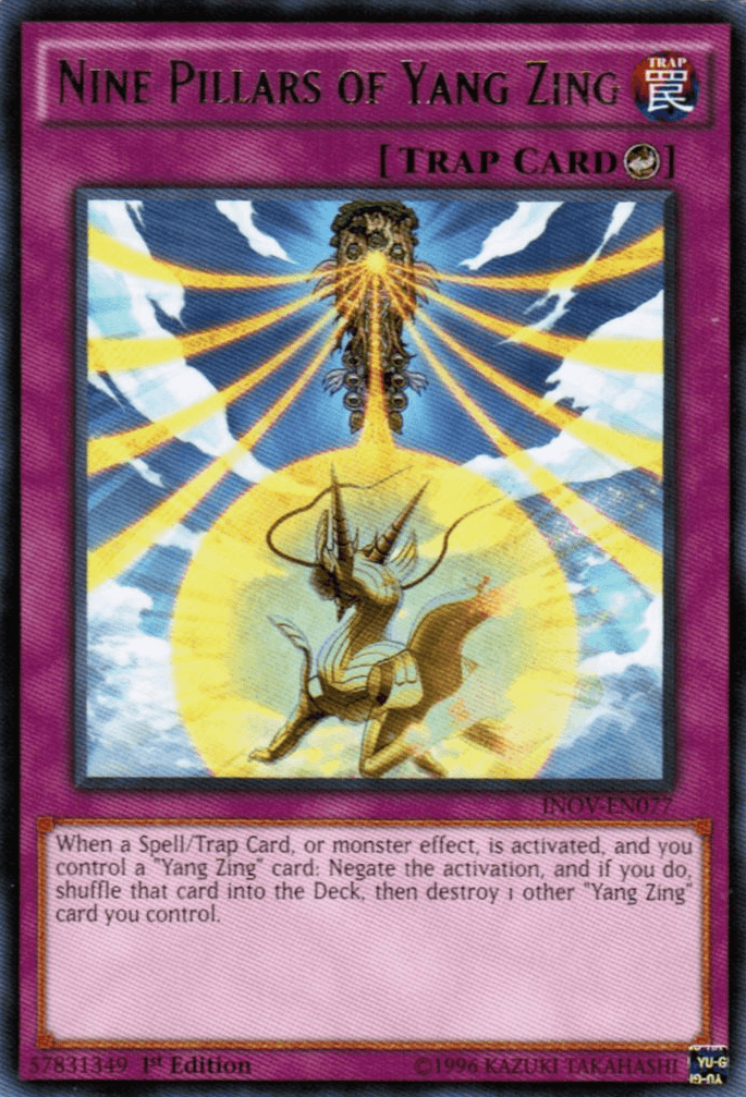 Nine Pillars of Yang Zing [INOV-EN077] Rare - Josh's Cards