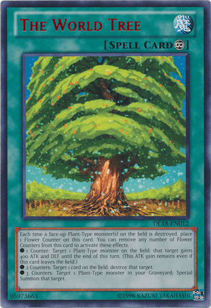 The World Tree (Red) [DL18-EN012] Rare - Josh's Cards