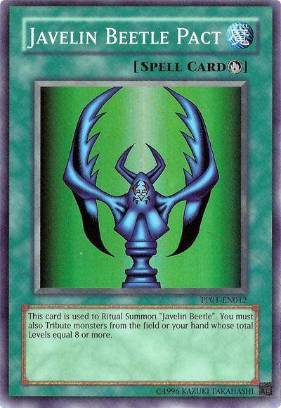 Javelin Beetle Pact [PP01-EN012] Super Rare - Josh's Cards