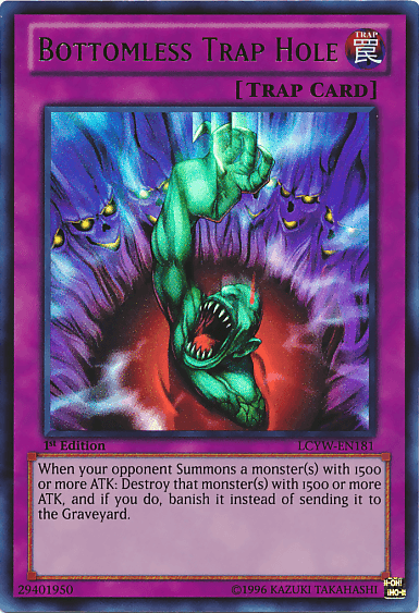 Bottomless Trap Hole [LCYW-EN181] Ultra Rare - Josh's Cards