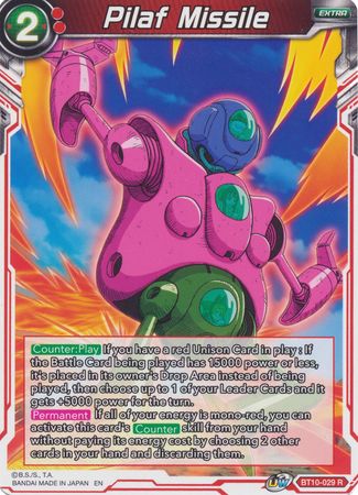 Pilaf Missile (BT10-029) [Rise of the Unison Warrior 2nd Edition] Parallel Foil
