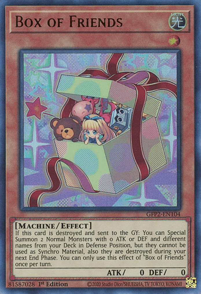 Box of Friends [GFP2-EN104] Ultra Rare - Josh's Cards