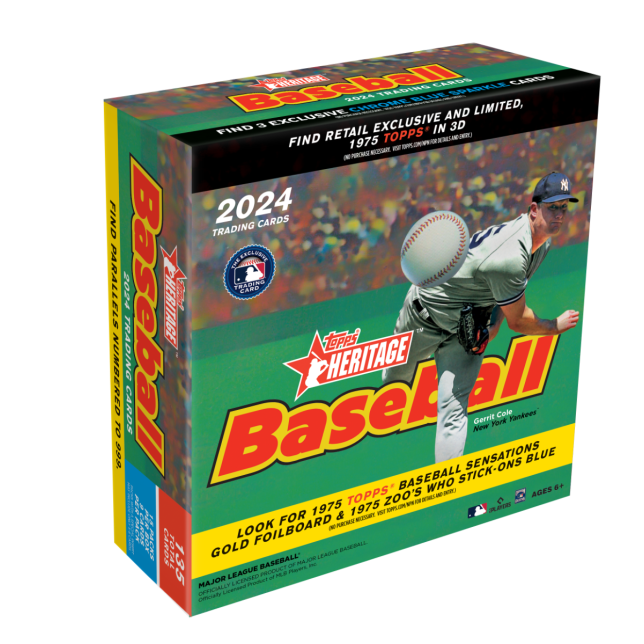 2024 Topps Heritage Baseball Monster Box