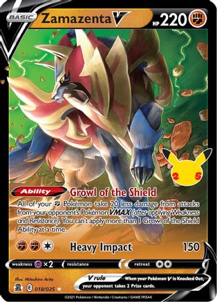 Zamazenta V [18] (Celebrations) Holofoil