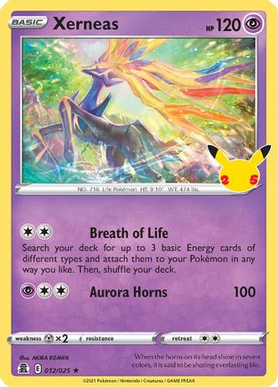 Xerneas [12] (Celebrations) Holofoil