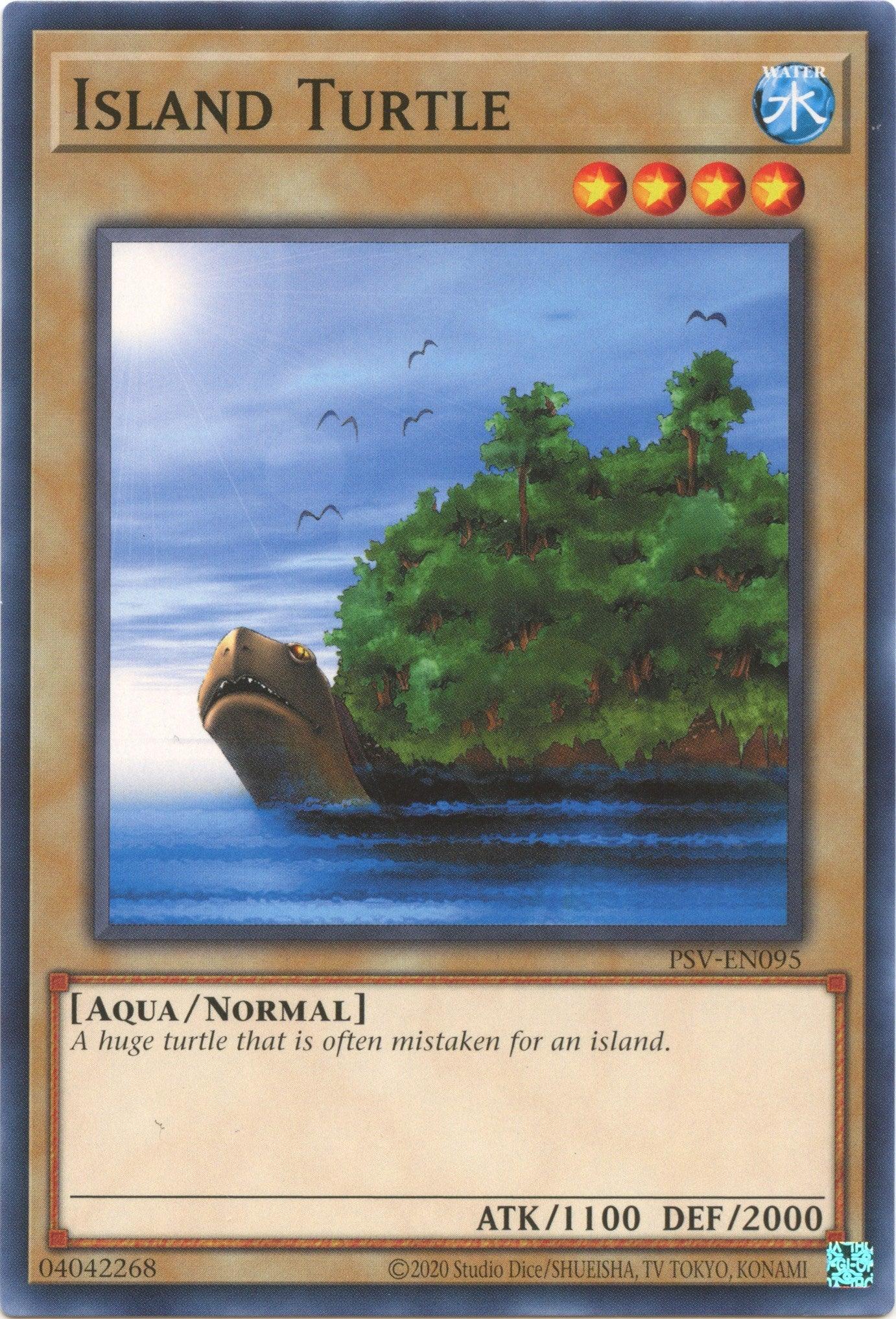 Island Turtle (25th Anniversary) [PSV-EN095] Common - Josh's Cards