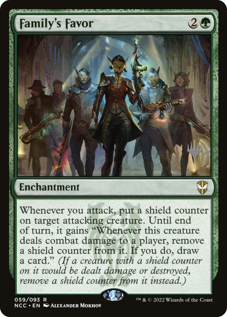 Family's Favor (PPSNC-059) - New Capenna Commander Promos Foil