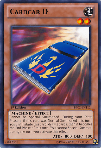 Cardcar D [BP02-EN112] Mosaic Rare - Josh's Cards