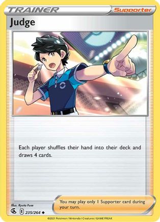Judge 235/264 - SWSH08 Fusion Strike Reverse Holofoil