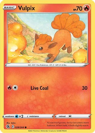 Vulpix [28] (Fusion Strike)