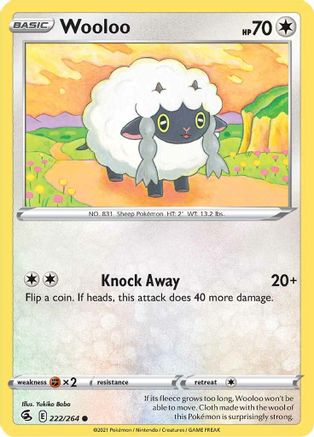 Wooloo [222] (Fusion Strike)