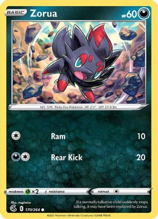 Zorua [170] (Fusion Strike)