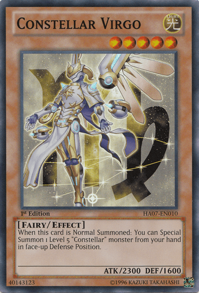 Constellar Virgo [HA07-EN010] Super Rare - Josh's Cards