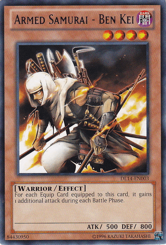 Armed Samurai - Ben Kei (Blue) [DL14-EN003] Rare - Josh's Cards