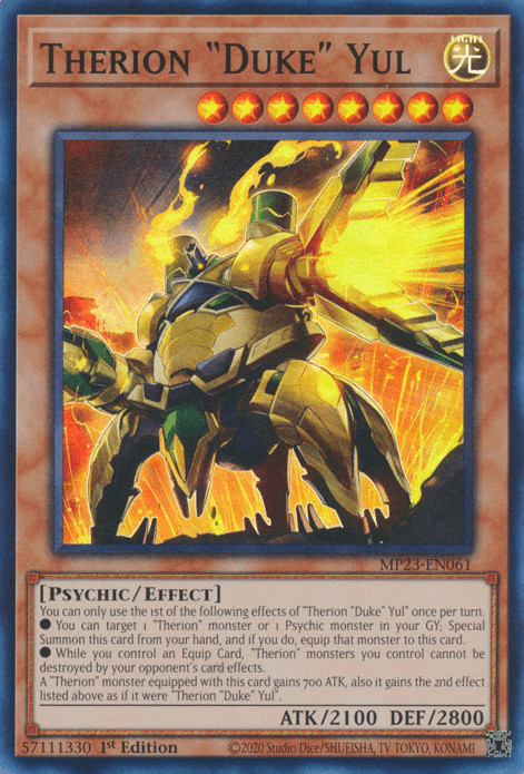 Therion "Duke" Yul [MP23-EN061] Super Rare - Josh's Cards