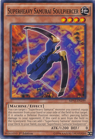 Superheavy Samurai Soulpiercer [MP15-EN199] Common - Josh's Cards