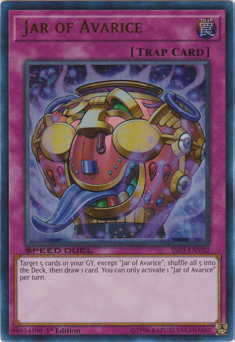 Jar of Avarice [SS03-ENV02] Ultra Rare - Josh's Cards