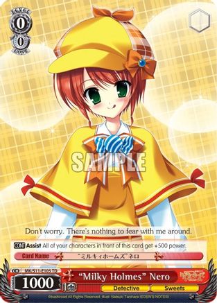 "Milky Holmes" Nero (MK/S11-E105 PR) - Promo Cards