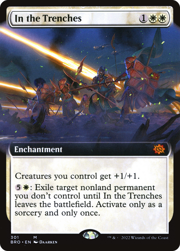 In the Trenches (BRO-301) - The Brothers' War: (Extended Art)