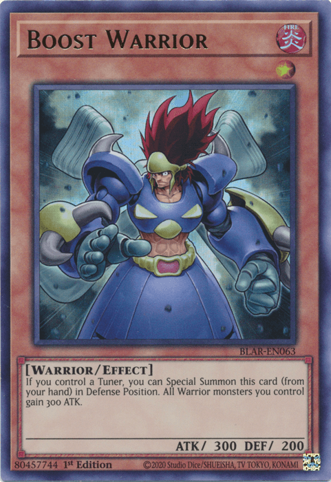 Boost Warrior [BLAR-EN063] Ultra Rare - Josh's Cards