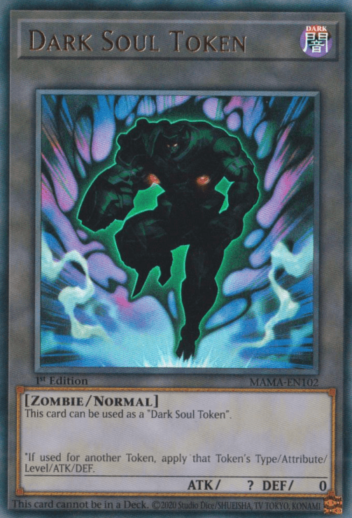 Dark Soul Token [MAMA-EN102] Ultra Rare - Josh's Cards