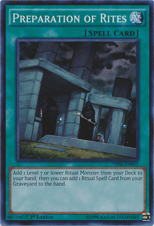 Preparation of Rites [THSF-EN053] Super Rare - Josh's Cards