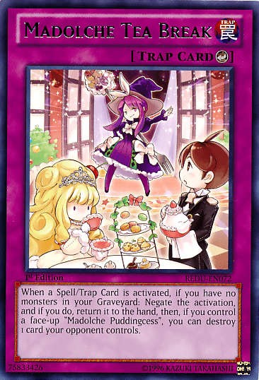 Madolche Tea Break [REDU-EN072] Rare - Josh's Cards