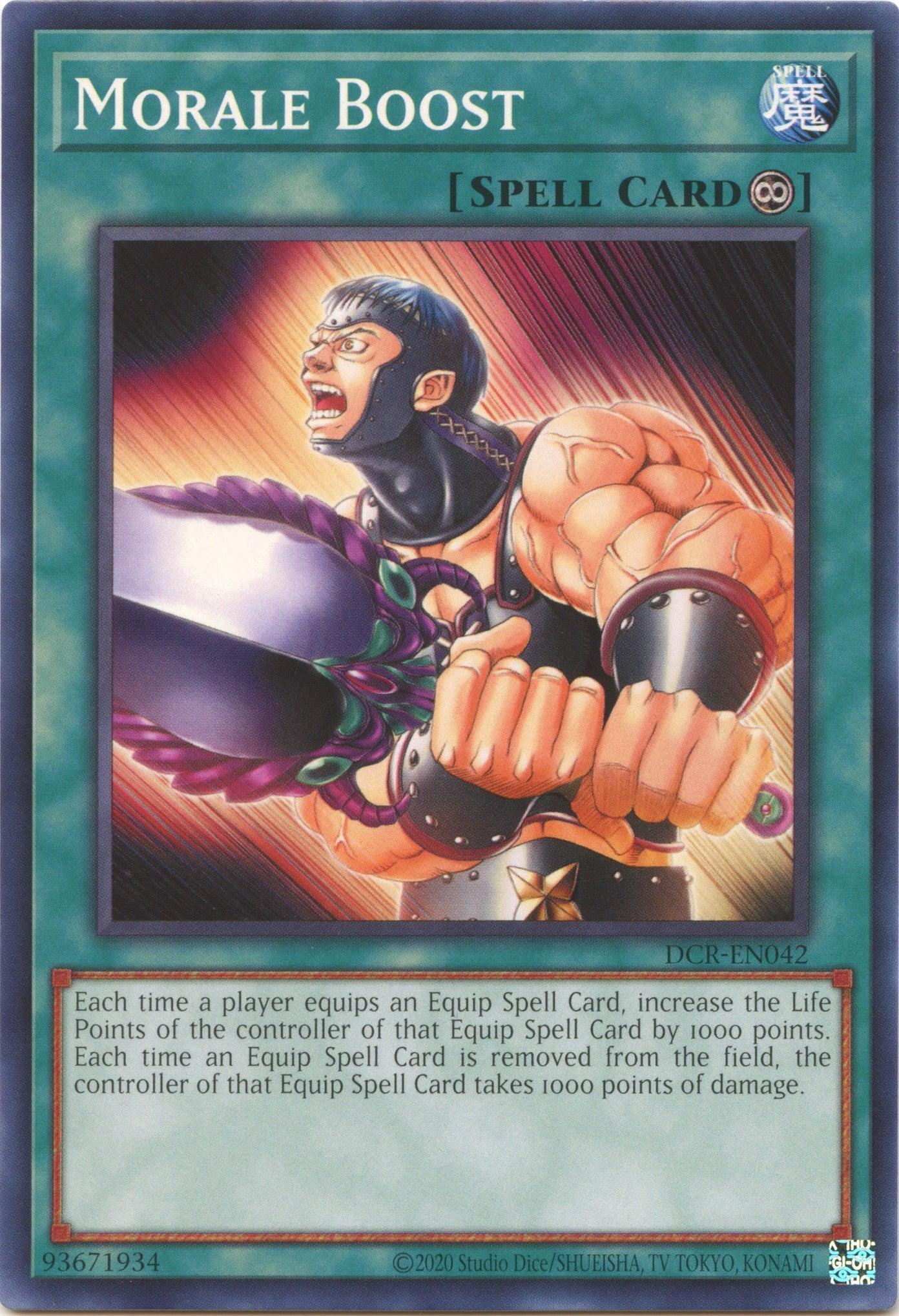 Morale Boost (25th Anniversary) [DCR-EN042] Common - Josh's Cards