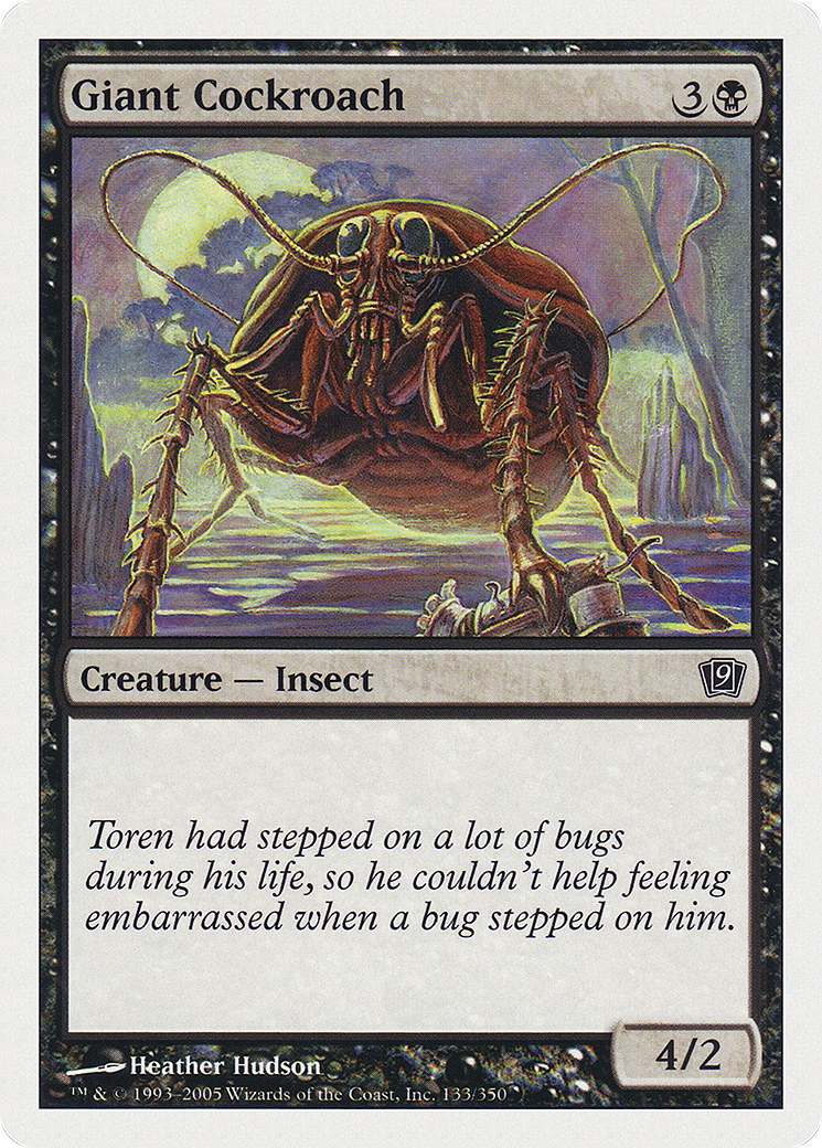 Giant Cockroach [Ninth Edition] Foil