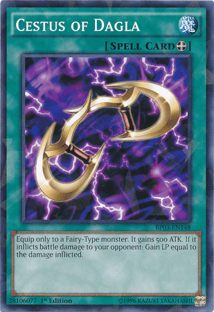Cestus of Dagla [BP03-EN148] Shatterfoil Rare - Josh's Cards