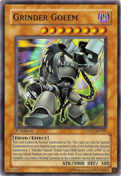 Grinder Golem [DP07-EN009] Super Rare - Josh's Cards