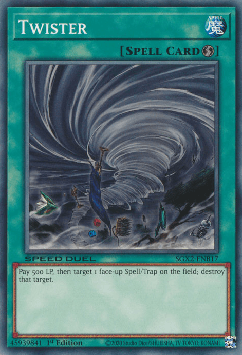 Twister [SGX2-ENB17] Common - Josh's Cards