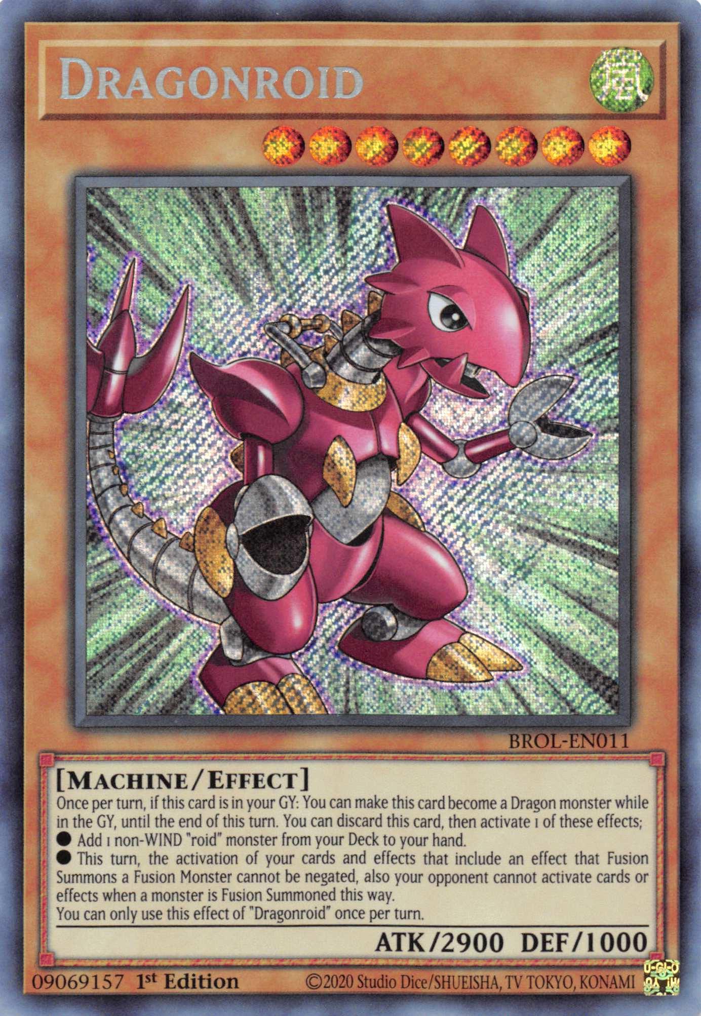 Dragonroid [BROL-EN011] Secret Rare - Josh's Cards