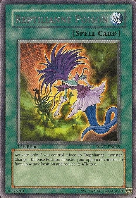 Reptilianne Poison [SOVR-EN088] Rare - Josh's Cards