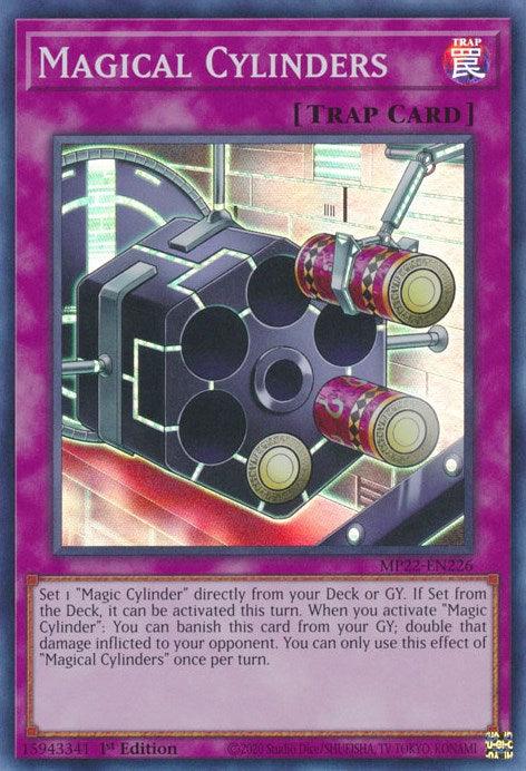 Magical Cylinders [MP22-EN226] Super Rare - Josh's Cards