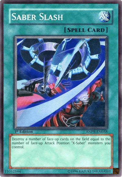 Saber Slash [ANPR-EN058] Super Rare - Josh's Cards