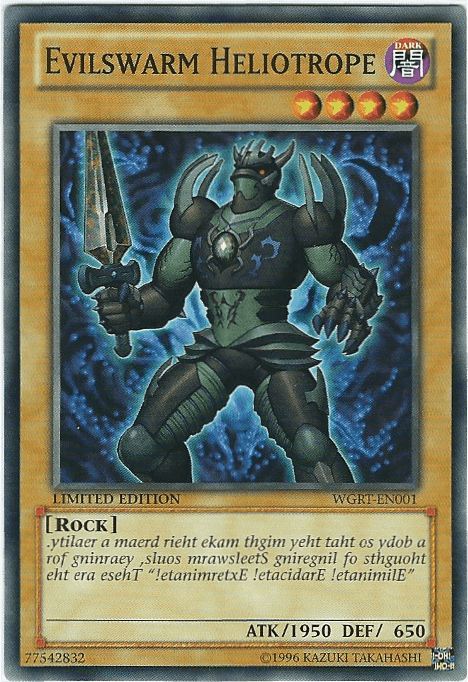 Evilswarm Heliotrope [WGRT-EN001] Common - Josh's Cards