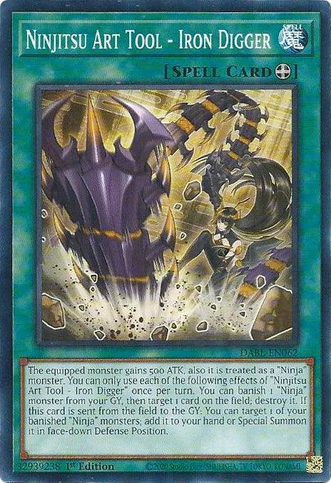Ninjitsu Art Tool - Iron Digger [DABL-EN062] Common - Josh's Cards