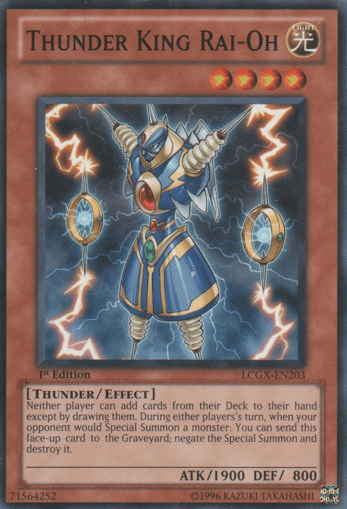 Thunder King Rai-Oh [LCGX-EN203] Common - Josh's Cards