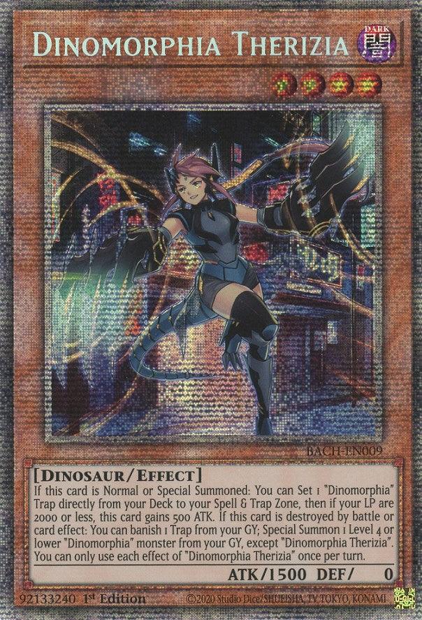 Dinomorphia Therizia [BACH-EN009] Starlight Rare - Josh's Cards