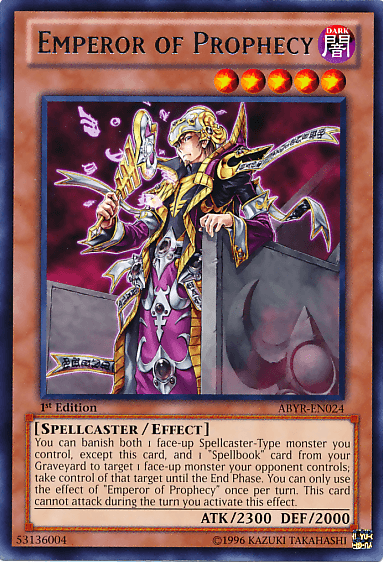 Emperor of Prophecy [ABYR-EN024] Rare - Josh's Cards